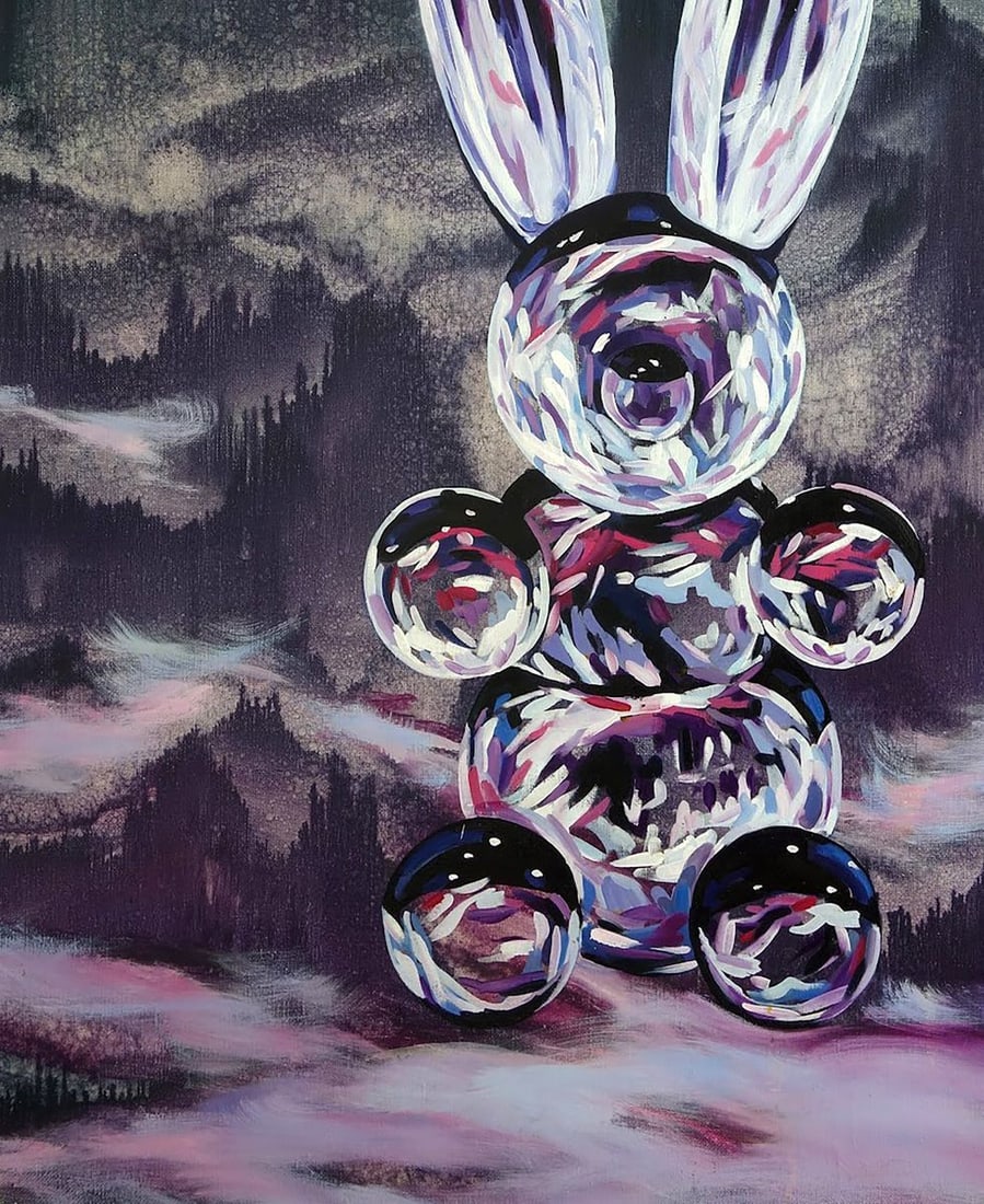 Oil painting Snow King Igor Konovalov - 6