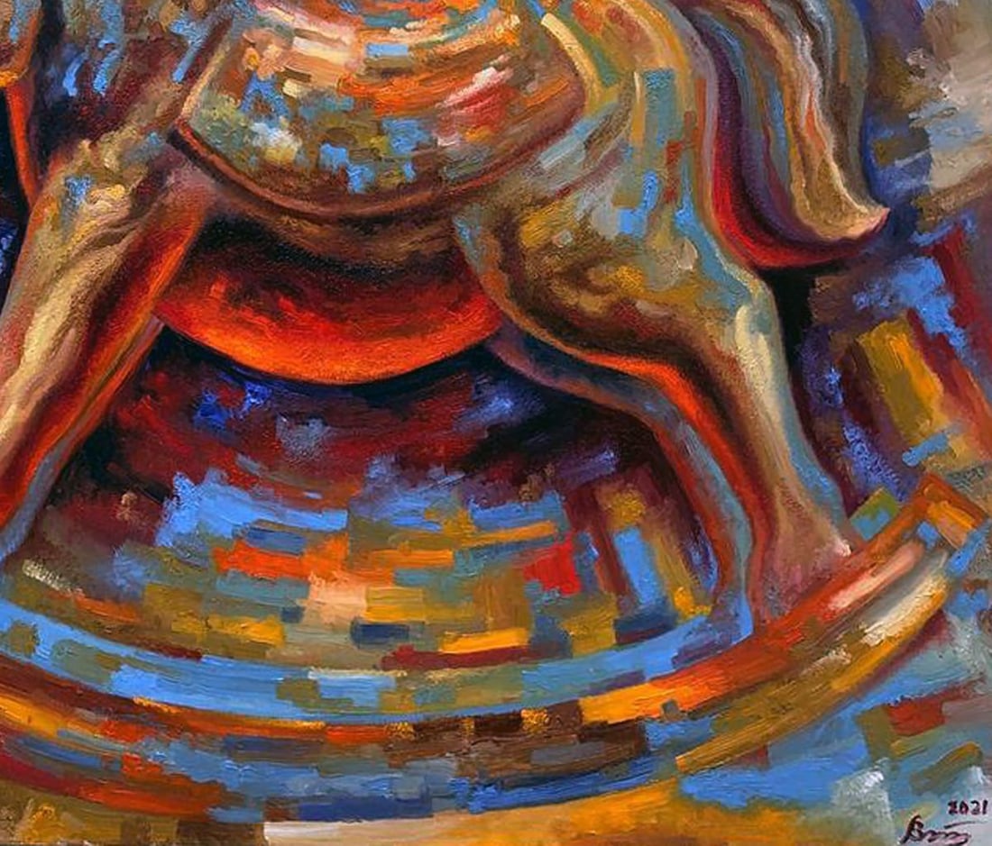 Oil painting Pegasus Sergey Voichenko - 7