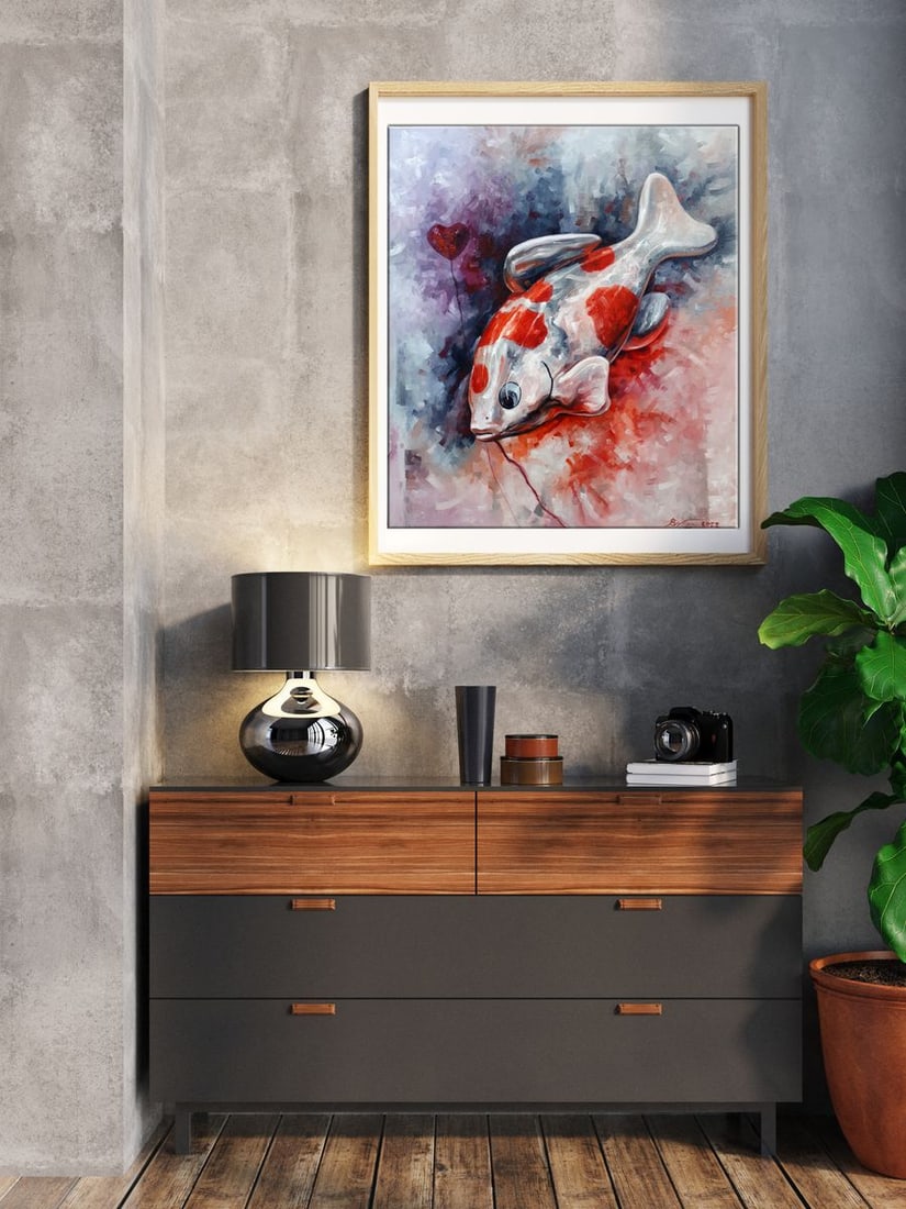 Oil painting Air berth Sergey Voichenko - 2