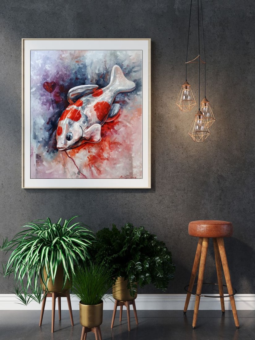 Oil painting Air berth Sergey Voichenko - 3