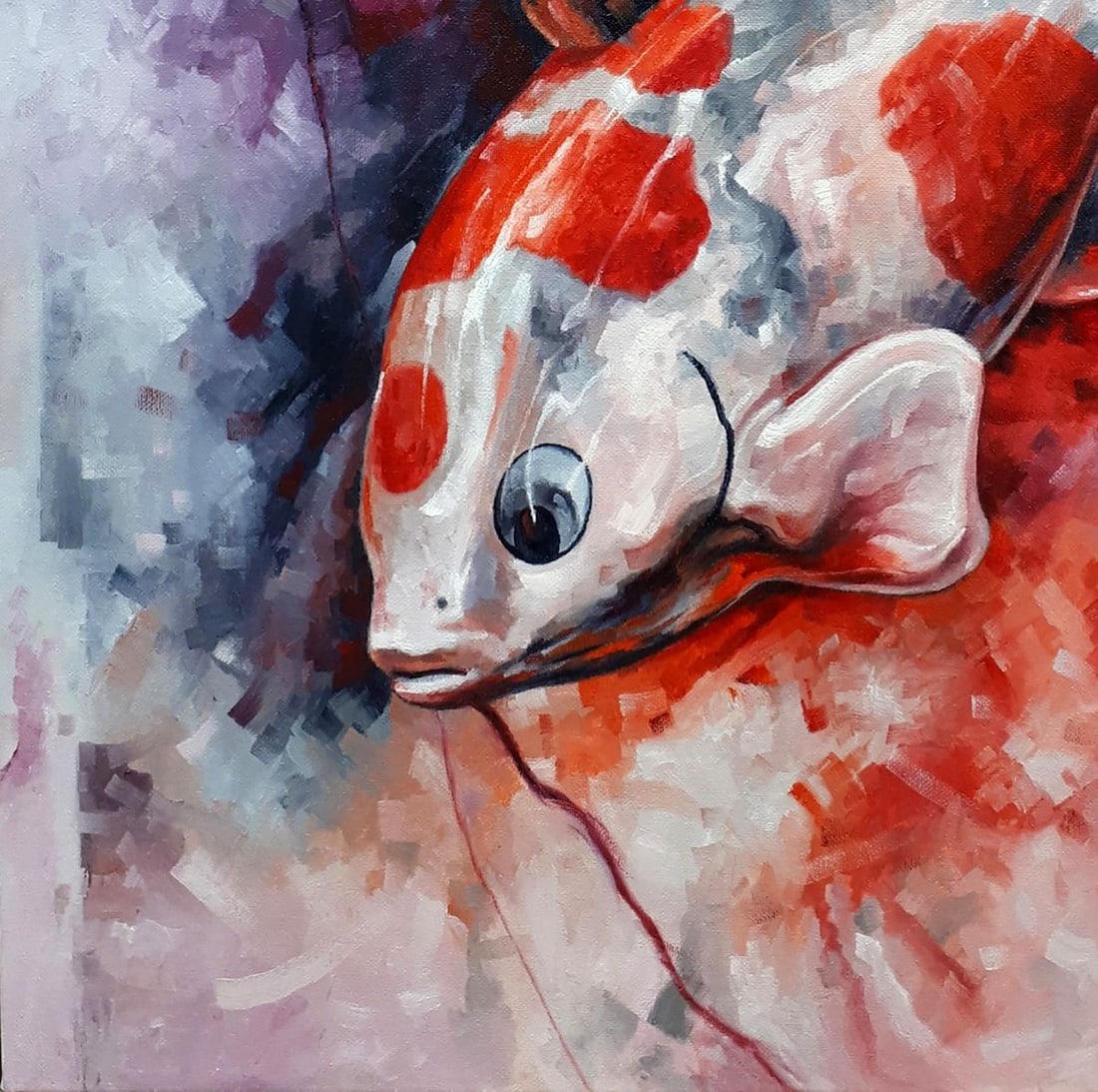 Oil painting Air berth Sergey Voichenko - 6