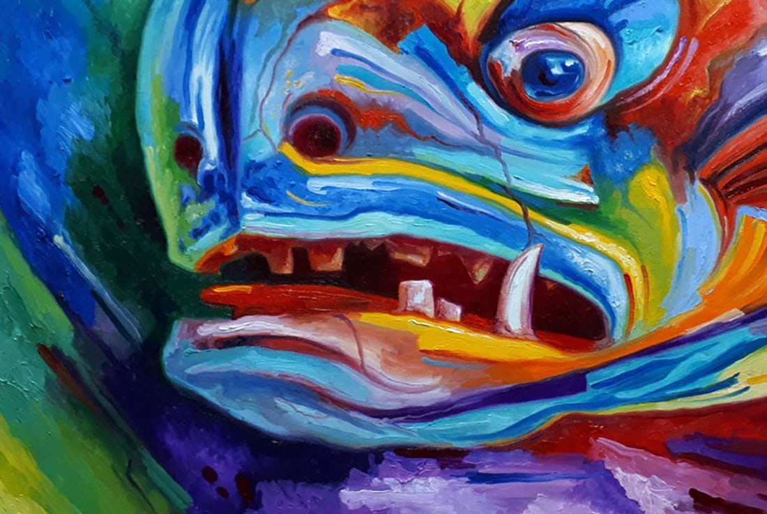 Oil painting Rainbow Sergey Voichenko - 6