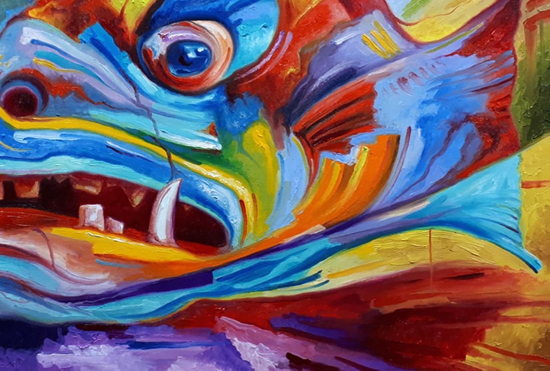 Oil painting Rainbow Sergey Voichenko - 7