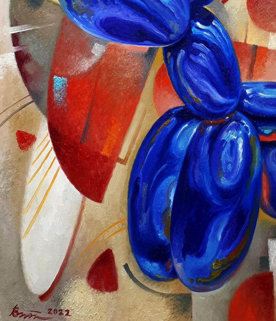 Oil painting The dog is hype Sergey Voichenko - 6