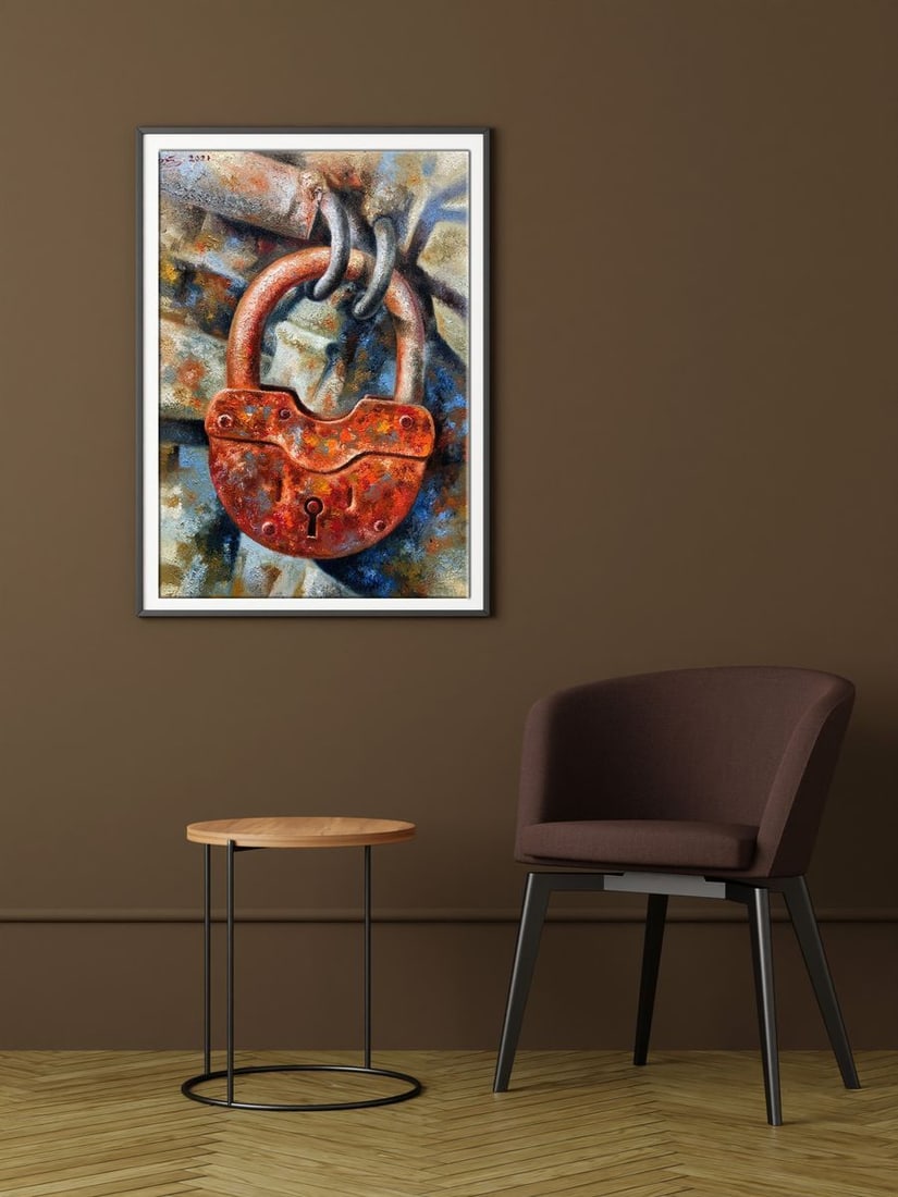 Oil painting Old castle Sergey Voichenko - 3