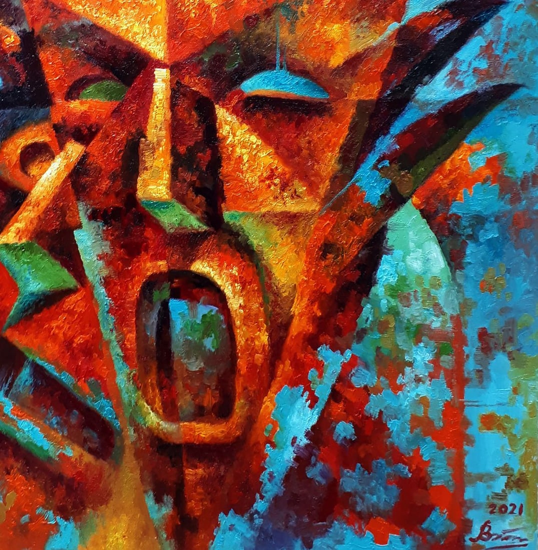 Oil painting Your demons Sergey Voichenko - 7