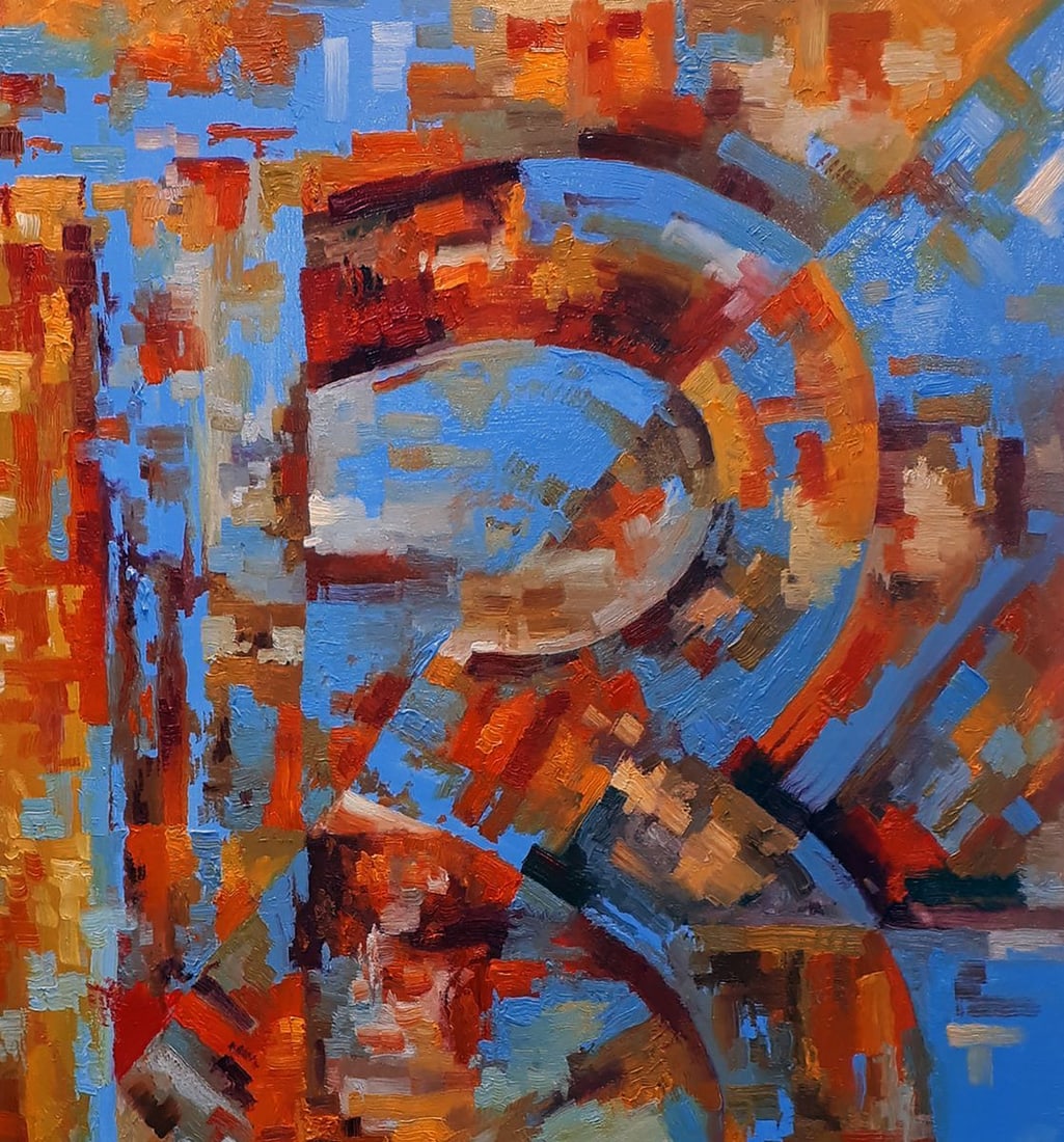 Oil painting Thirteen Sergey Voichenko - 5