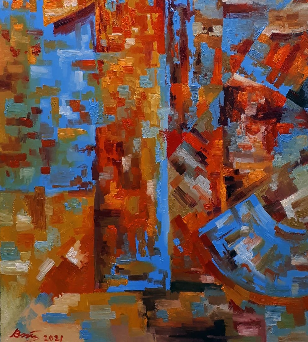 Oil painting Thirteen Sergey Voichenko - 6