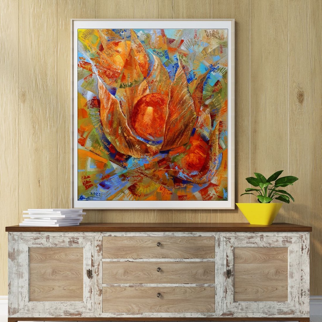 Oil painting Winter cherry Sergey Voichenko - 2