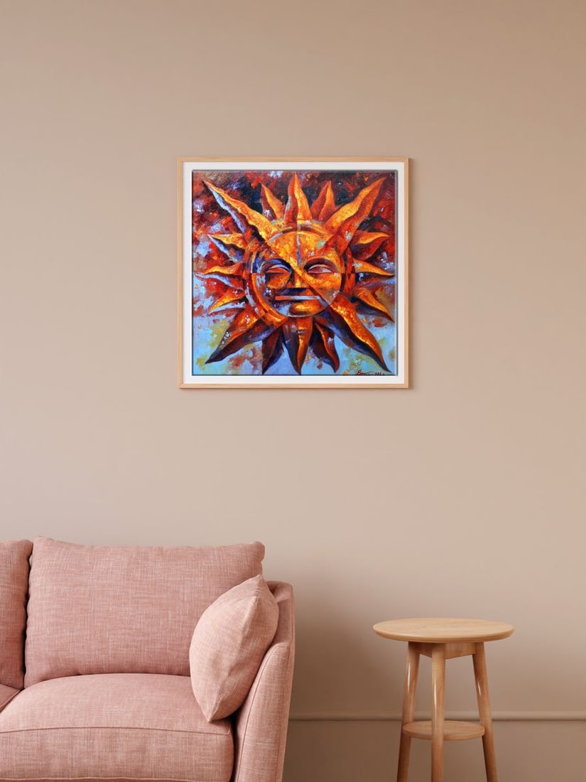 Oil painting The sun shines bright Sergey Voichenko - 3