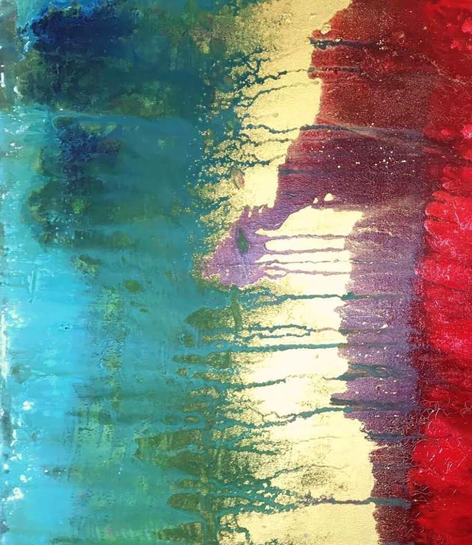 Acrylic painting Excitation Melezhik Olga - 4