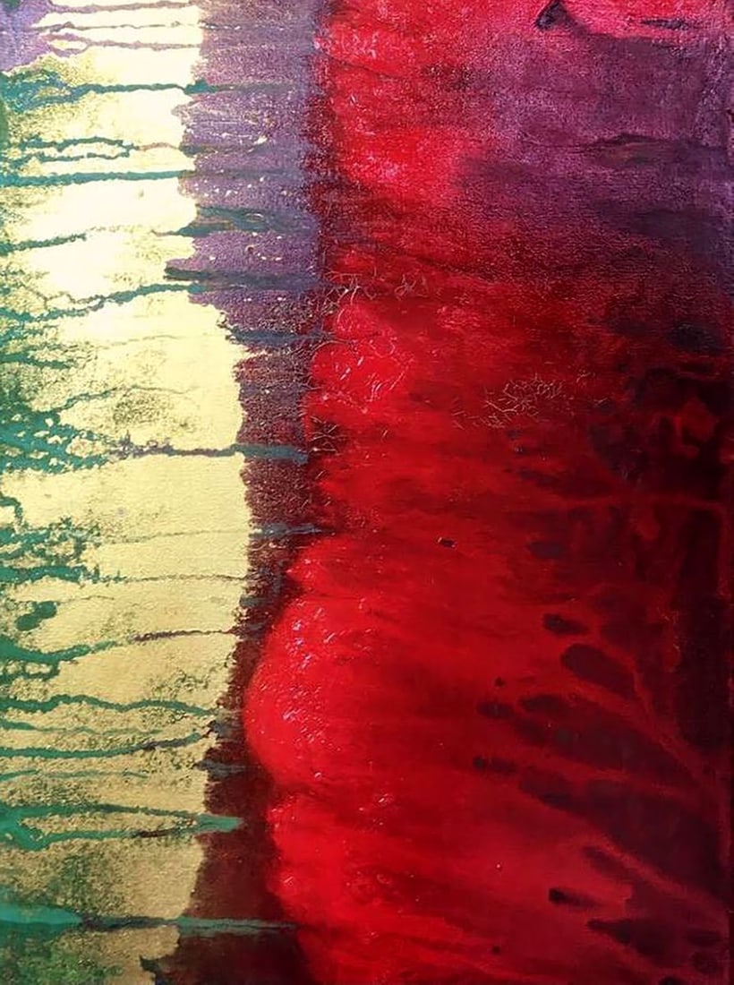 Acrylic painting Excitation Melezhik Olga - 7