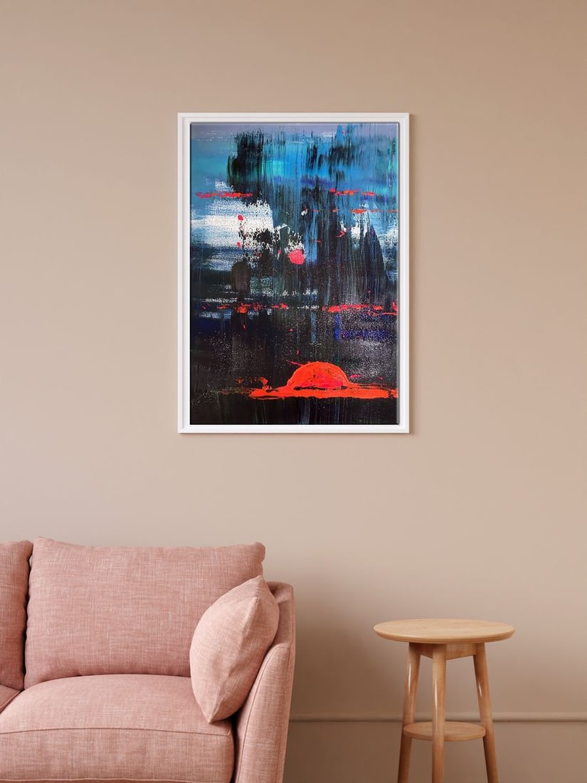 Acrylic painting Magic night Melezhik Olga - 2