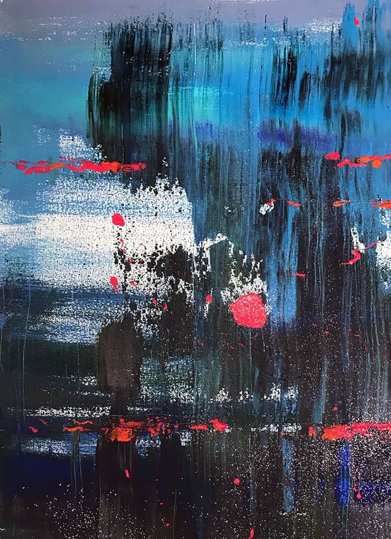 Acrylic painting Magic night Melezhik Olga - 4