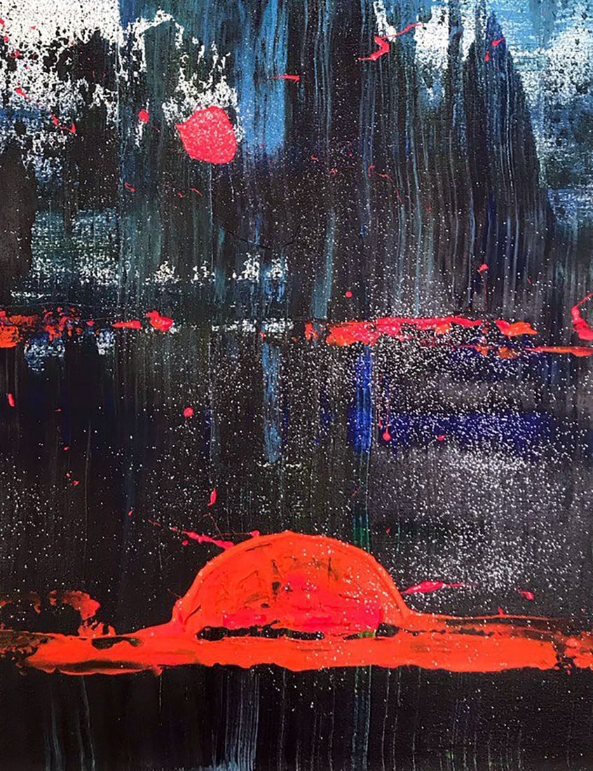 Acrylic painting Magic night Melezhik Olga - 7