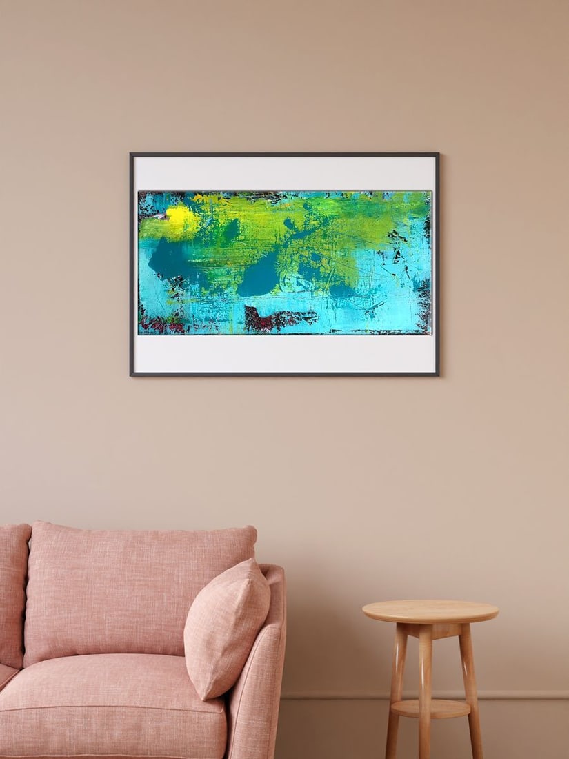 Acrylic painting Dolphin Melezhik Olga - 3