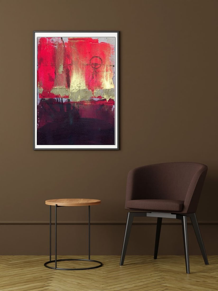 Acrylic painting Golden Sails Melezhik Olga - 3