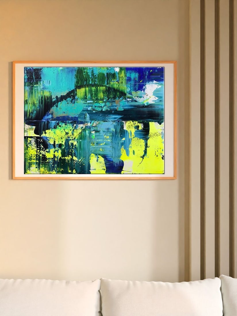 Acrylic painting Bridge Melezhik Olga - 2