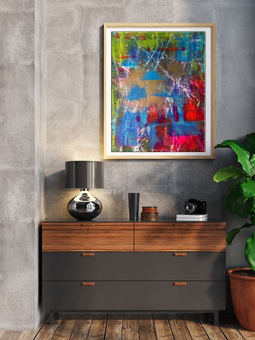 Acrylic painting Start Melezhik Olga - 3