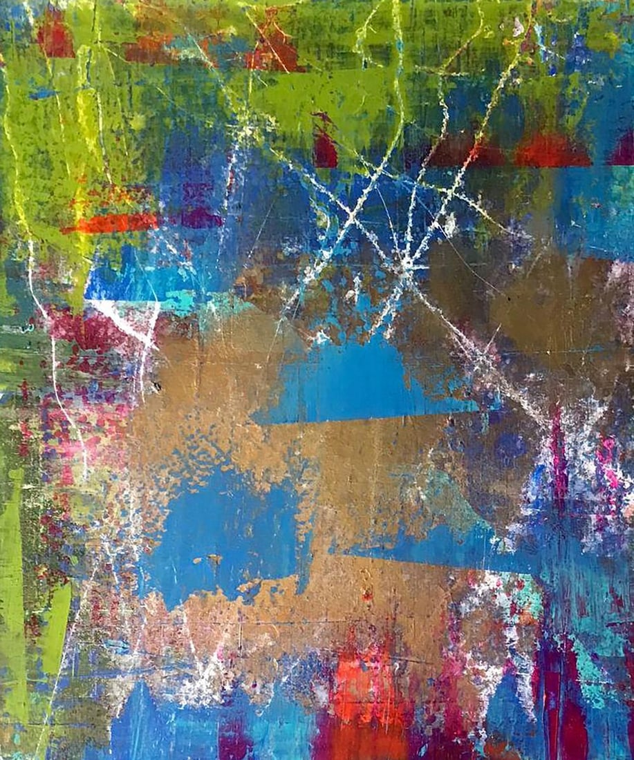 Acrylic painting Start Melezhik Olga - 4