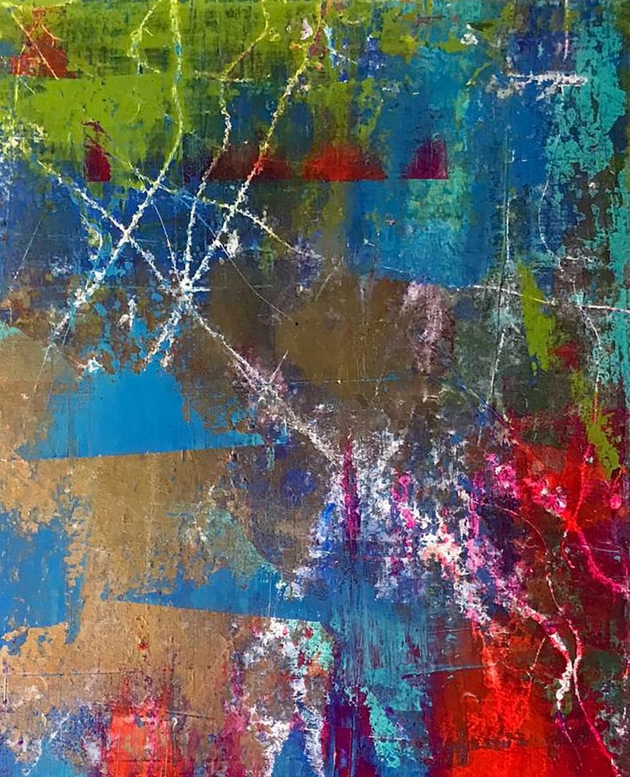 Acrylic painting Start Melezhik Olga - 5