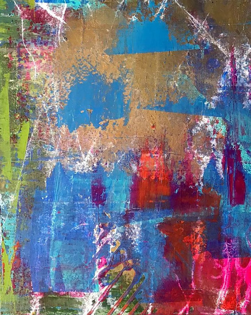 Acrylic painting Start Melezhik Olga - 6