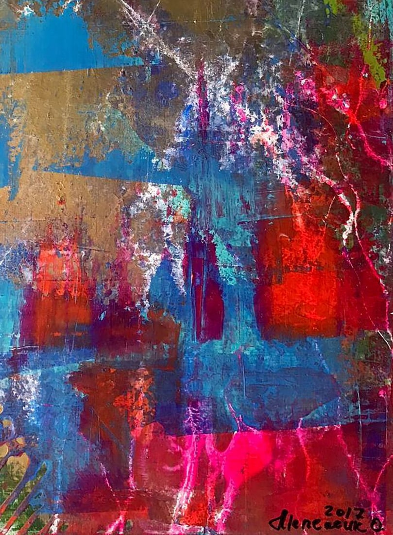 Acrylic painting Start Melezhik Olga - 7