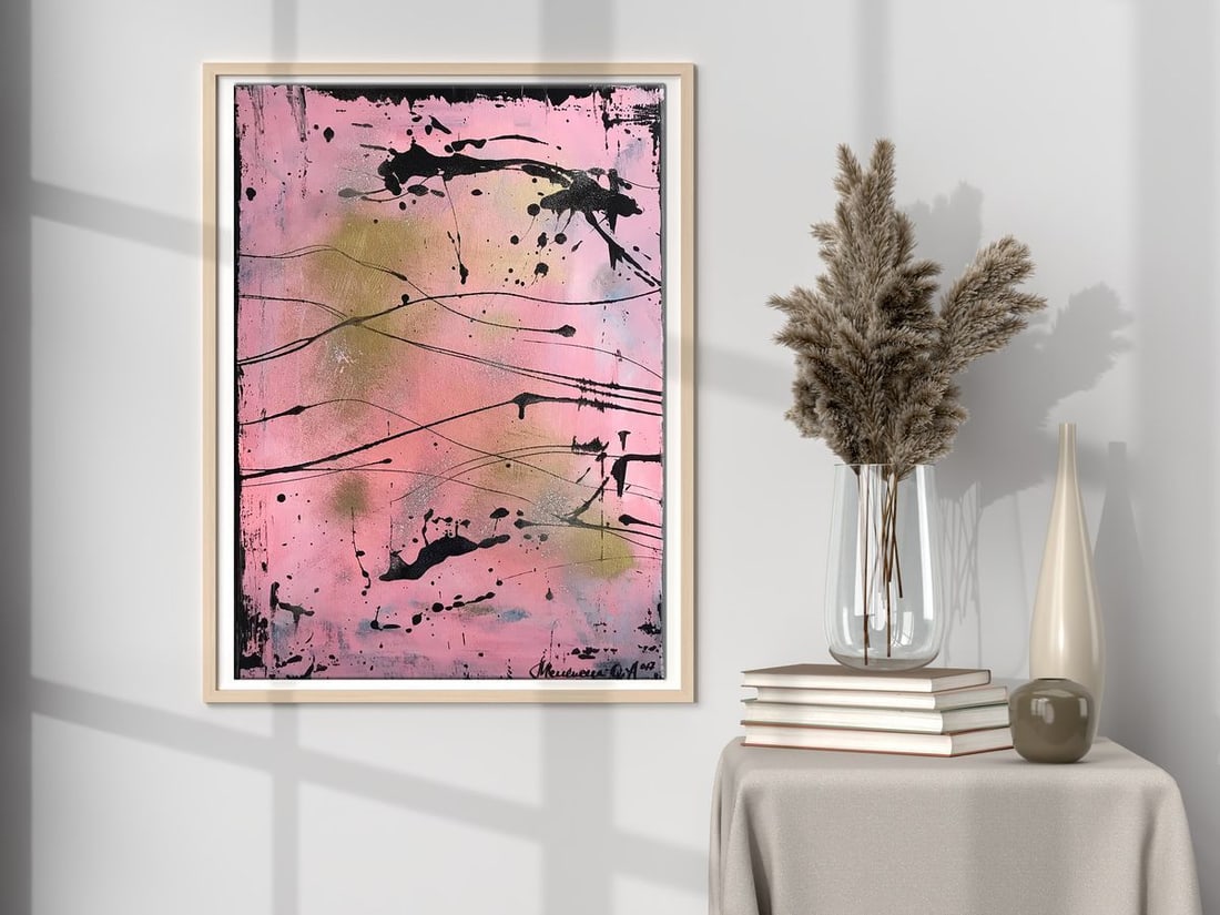 Acrylic painting Tenderness Melezhik Olga - 2