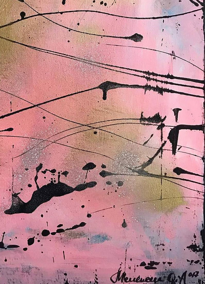 Acrylic painting Tenderness Melezhik Olga - 7