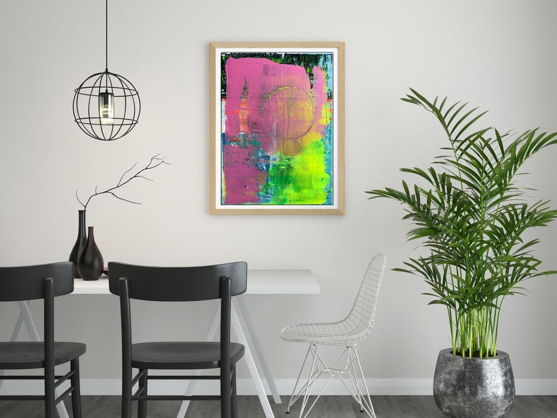 Acrylic painting New Moon Melezhik Olga - 2