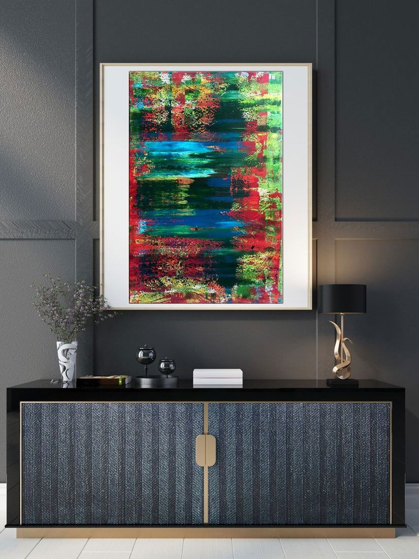 Acrylic painting Autumn speed Melezhik Olga - 2