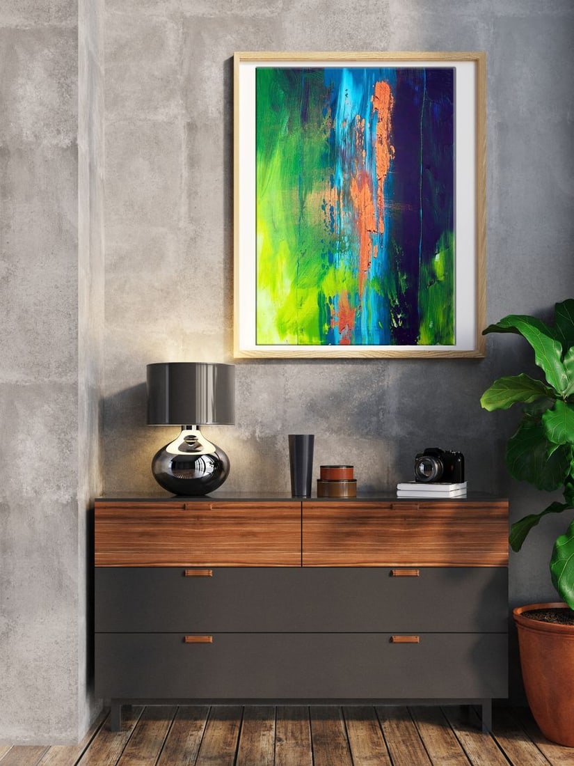 Acrylic painting Charm Melezhik Olga - 2