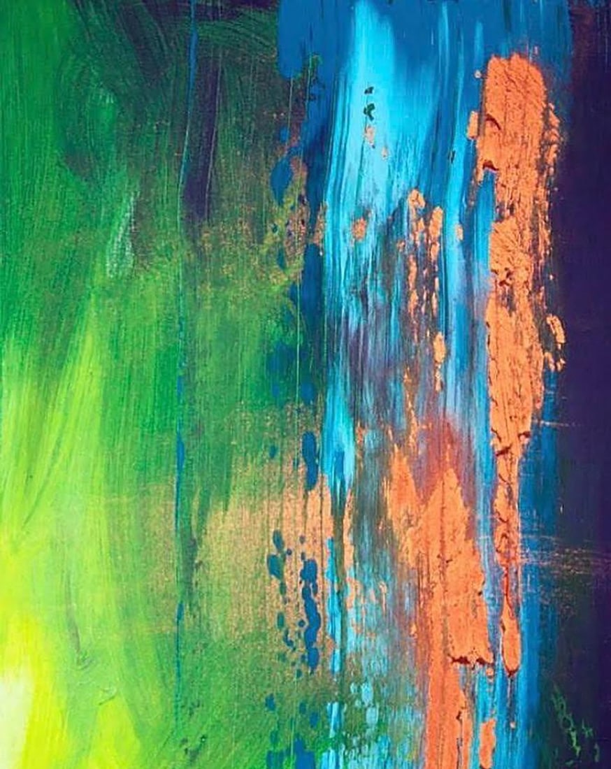 Acrylic painting Charm Melezhik Olga - 4