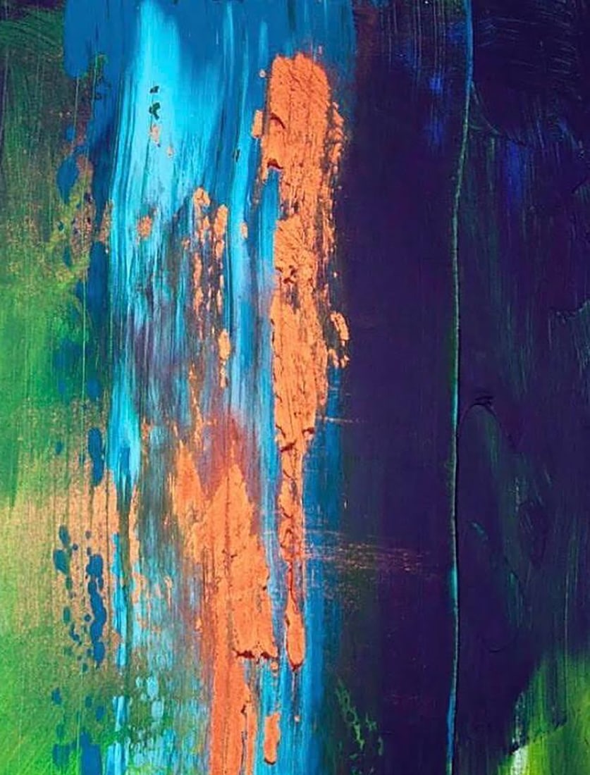 Acrylic painting Charm Melezhik Olga - 5