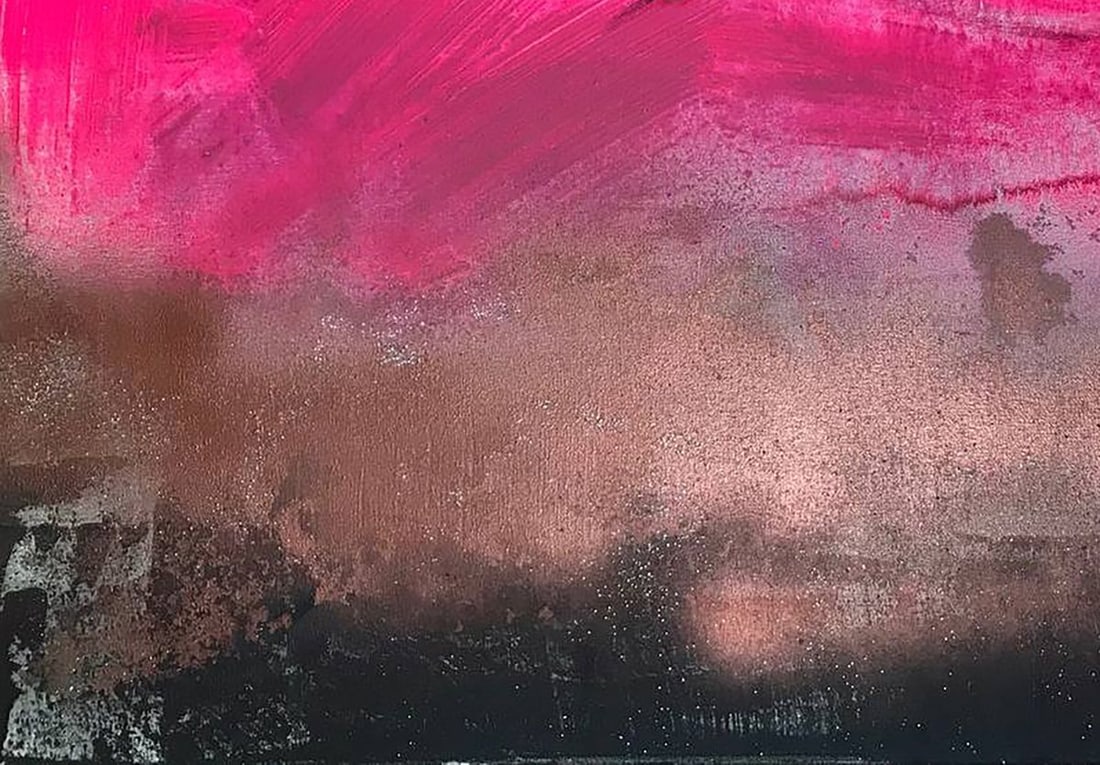 Acrylic painting After meeting Melezhik Olga - 6