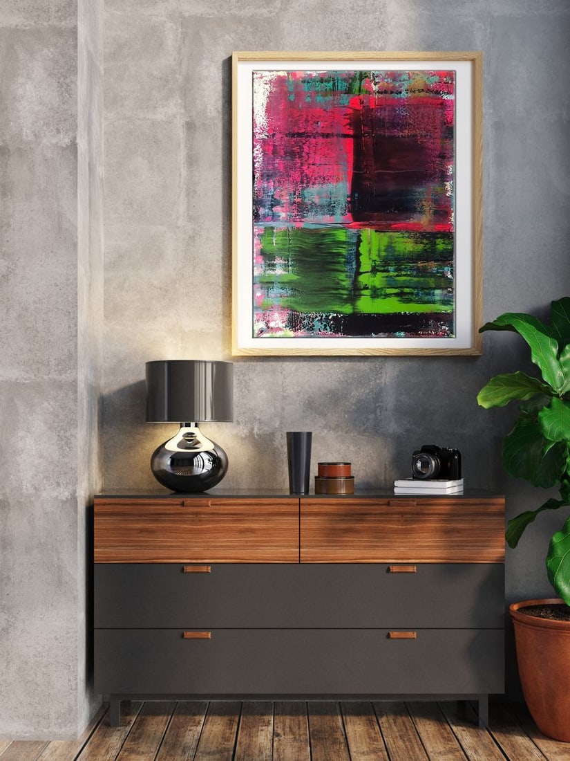 Acrylic painting Colorful mood Melezhik Olga - 2