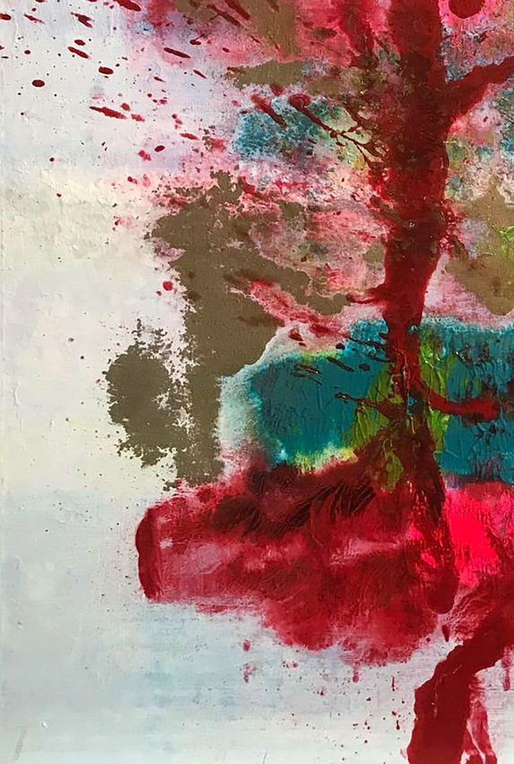 Acrylic painting Today I am a dragon Melezhik Olga - 6