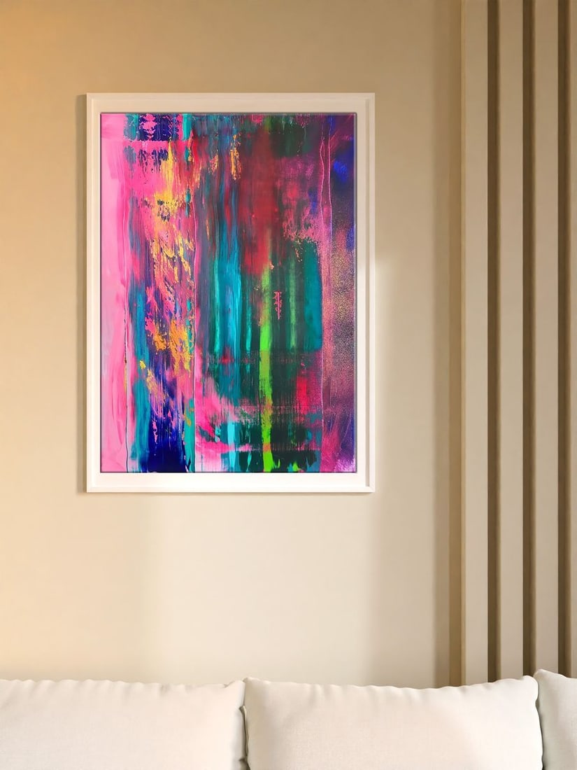 Acrylic painting Pursuit Melezhik Olga - 2