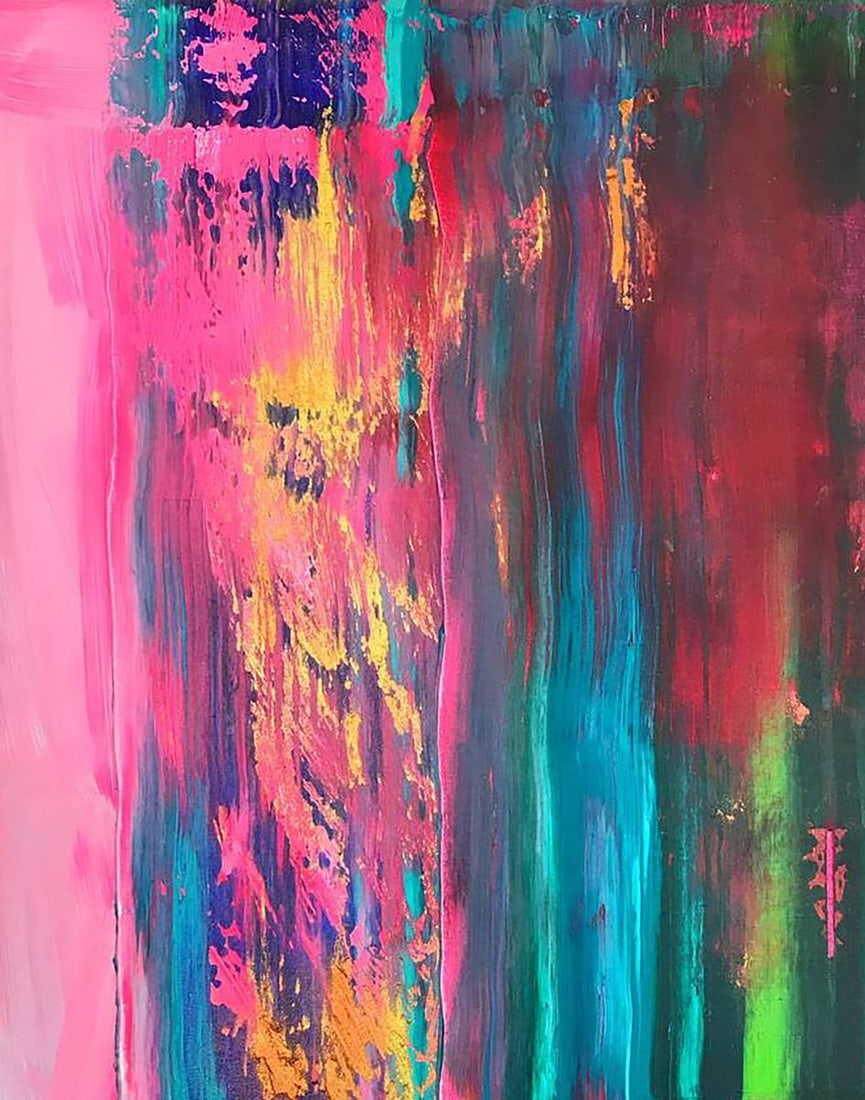 Acrylic painting Pursuit Melezhik Olga - 4