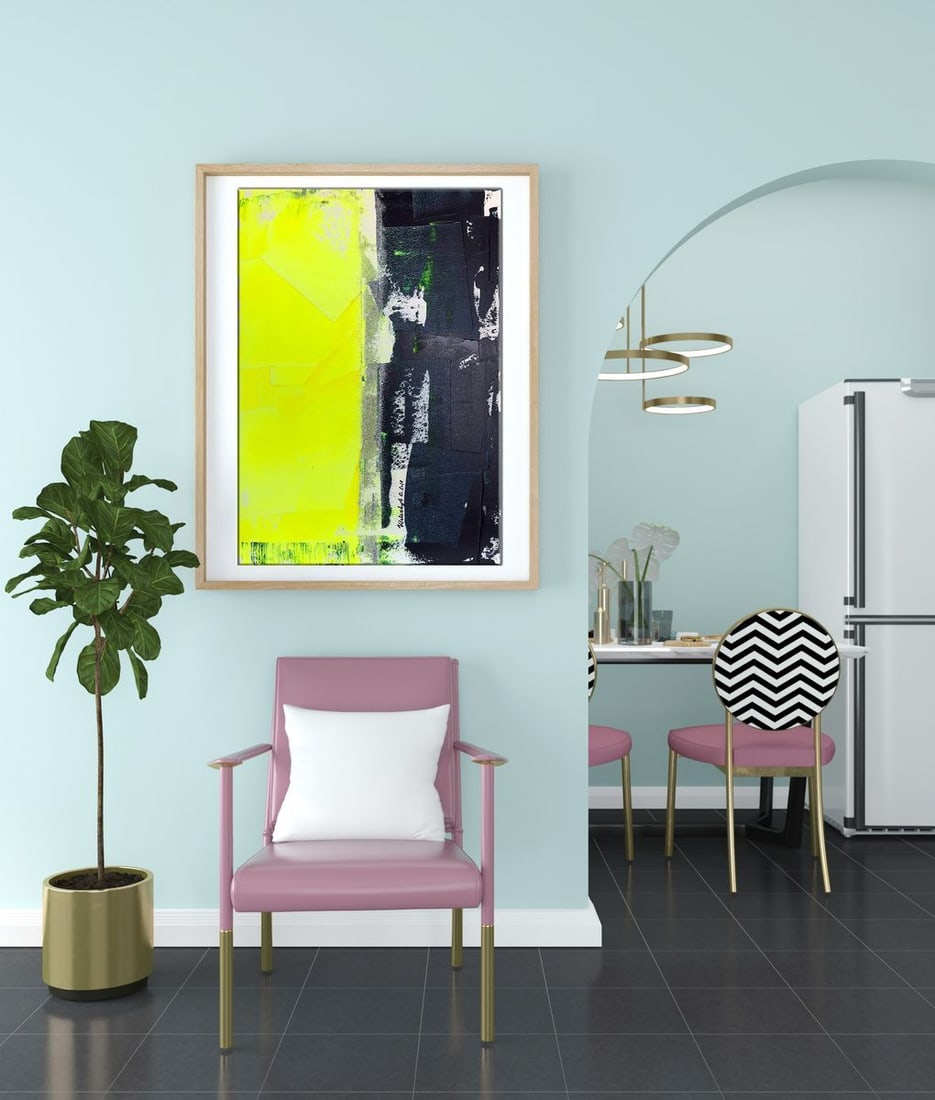 Acrylic painting Energy of love Melezhik Olga - 2