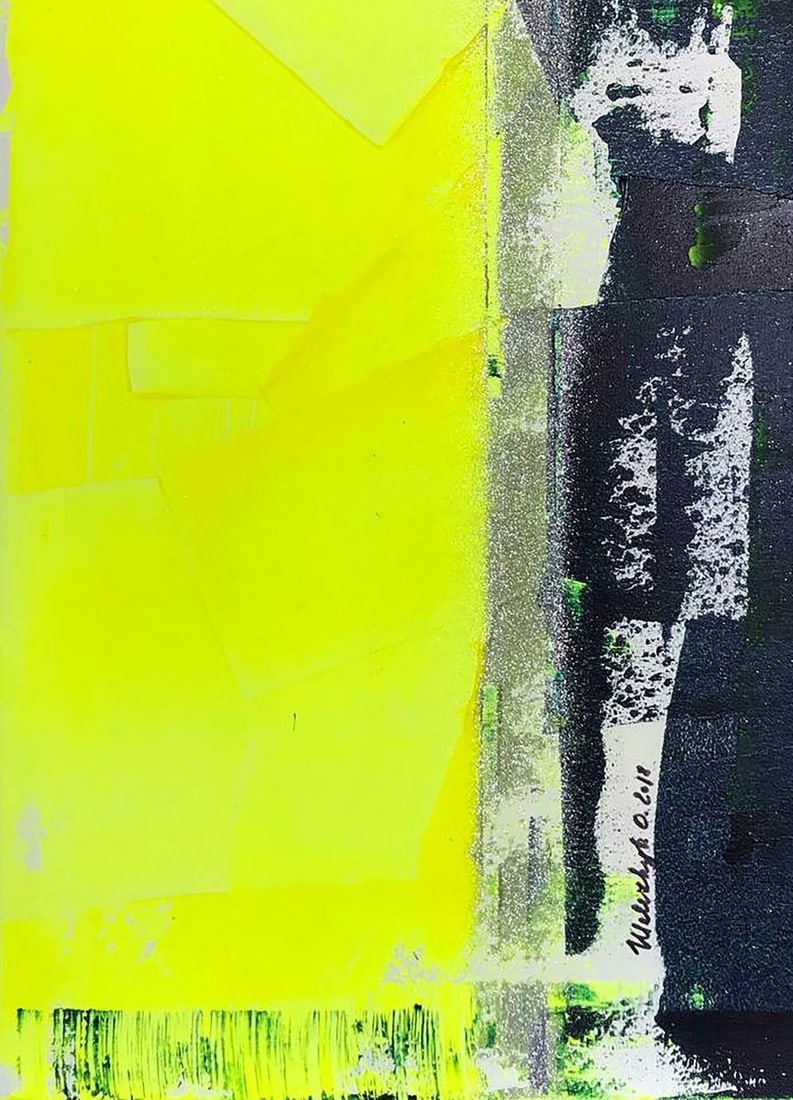 Acrylic painting Energy of love Melezhik Olga - 6