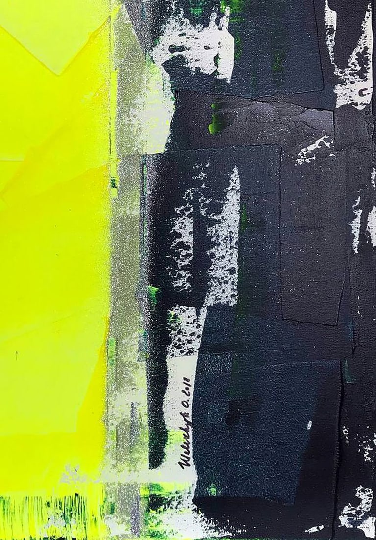 Acrylic painting Energy of love Melezhik Olga - 7