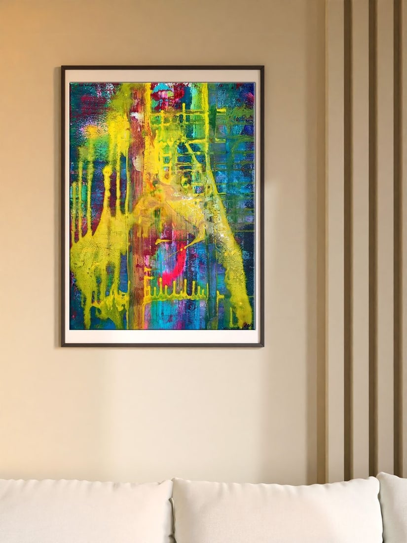 Acrylic painting Apples on the table Melezhik Olga - 3