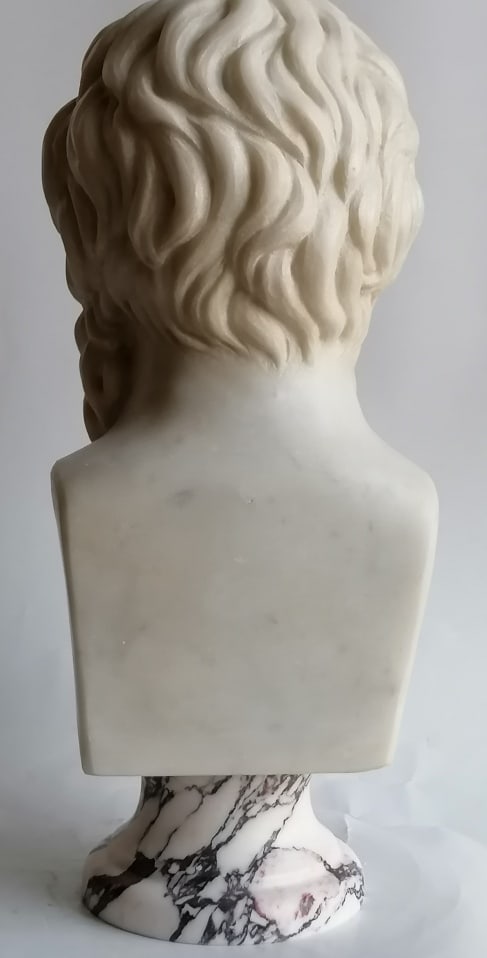 Socrate marble bust - 4