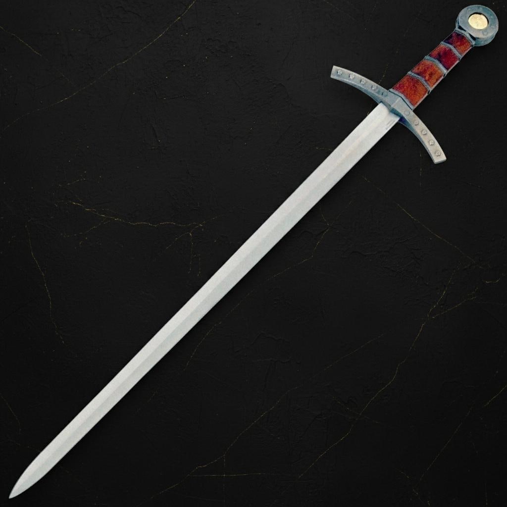Excalibur King Arthur Fantasy Sword 23" Medieval Crusader Blade 440 Stainless Steel - 3