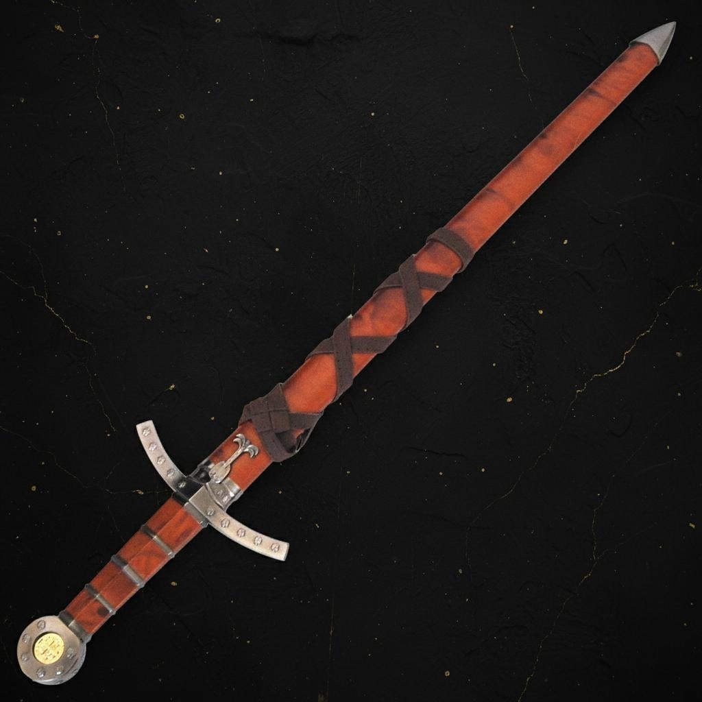 Excalibur King Arthur Fantasy Sword 23" Medieval Crusader Blade 440 Stainless Steel - 6