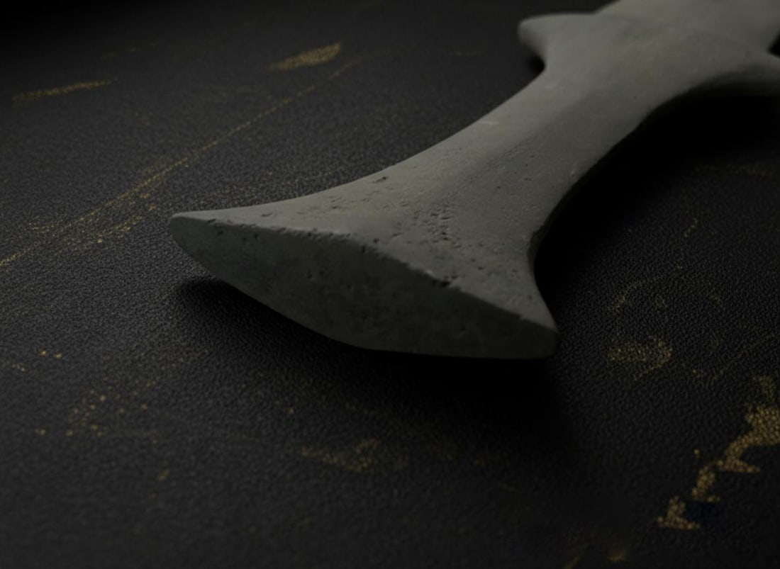 Ancient Scythian Akinak antique Sword Iron Blade Miniature Artifact 5th Century BC - 3