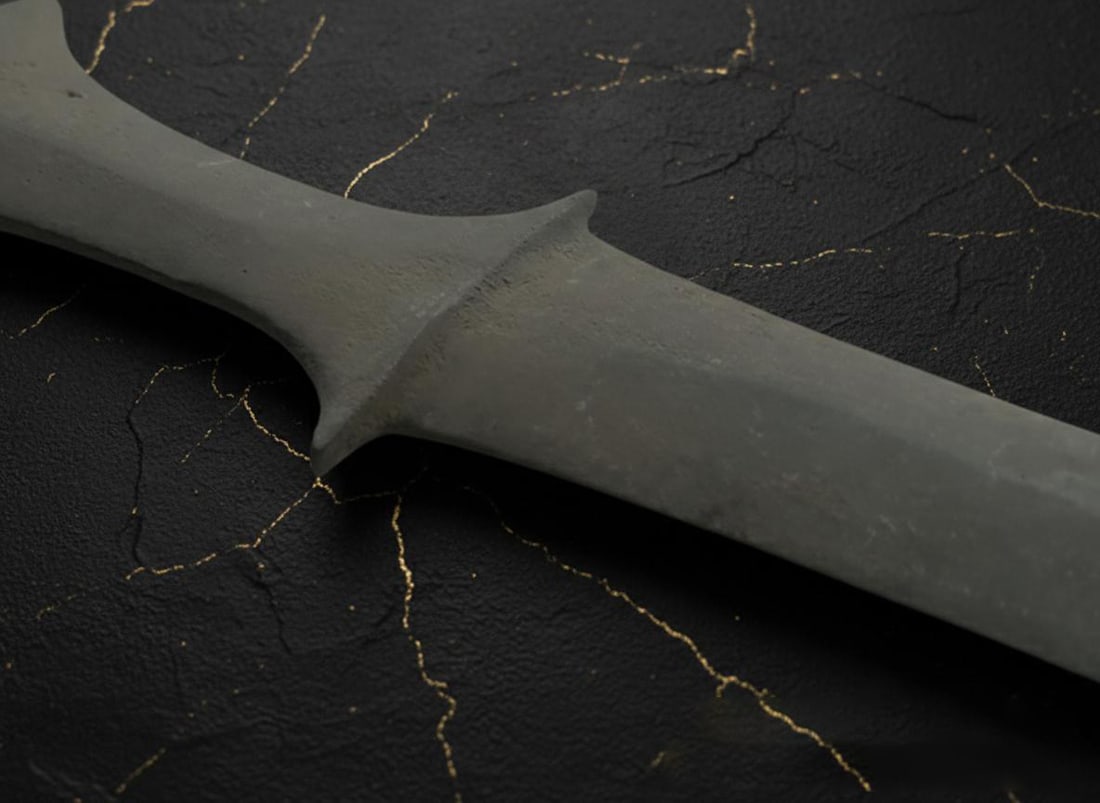 Ancient Scythian Akinak antique Sword Iron Blade Miniature Artifact 5th Century BC - 4