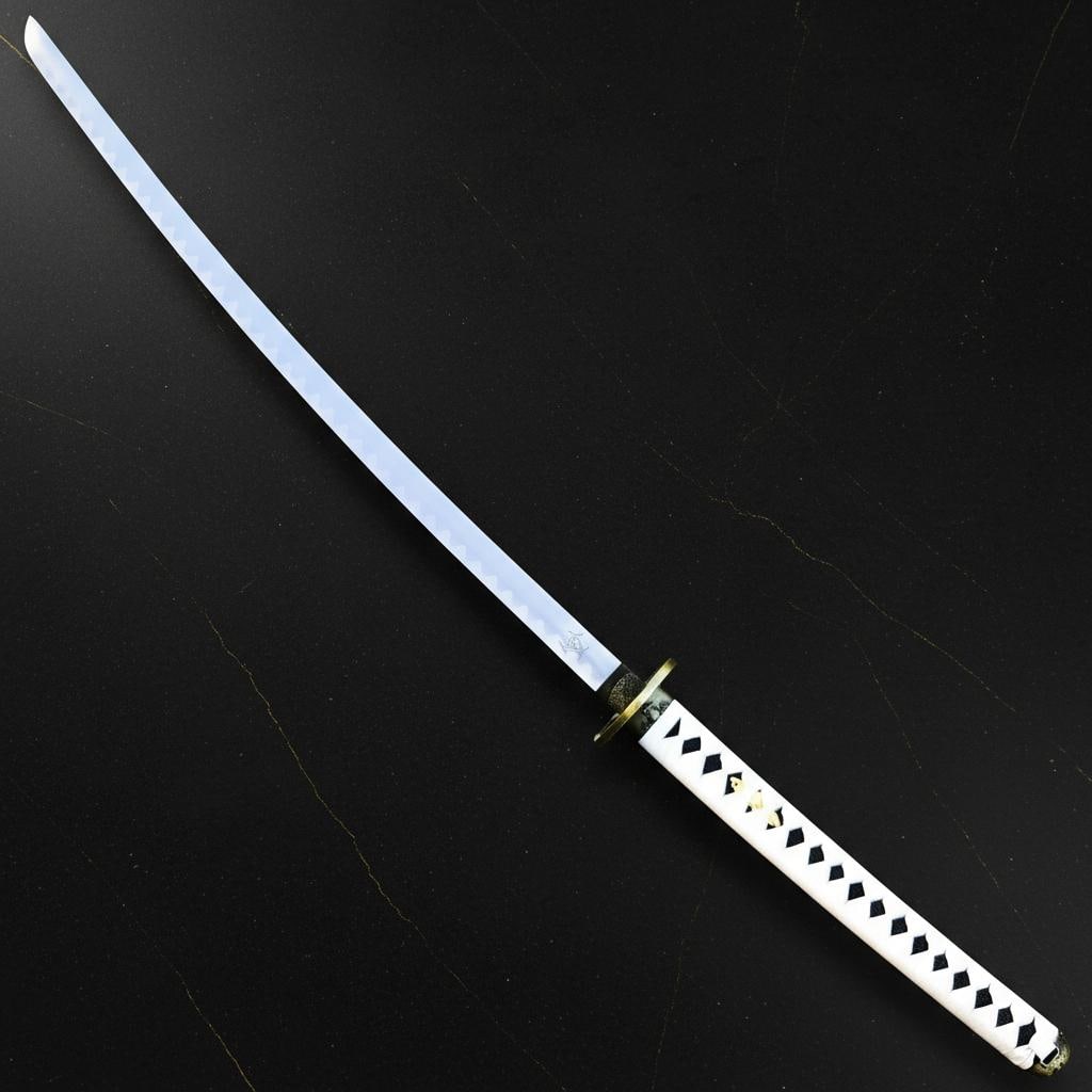 Michonne's Katana Replica 41" The Walking Dead Samurai Sword Carbon Steel Blade NEW - 3