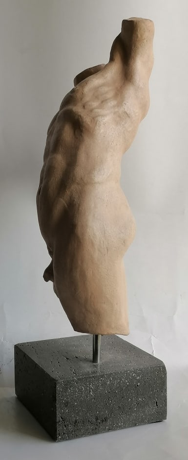 Ceramic male torso - 9
